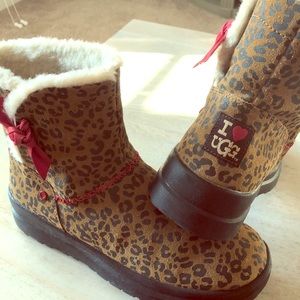 Cheetah Print Ugg Boots Sz 8